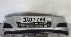 Zderzak przód przedni do opel astra h 3 iii lift fl Z157 srebrny 1