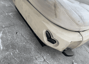 mercedes e 211 lift fotel kanapa bezowa beż fotele jasne 10