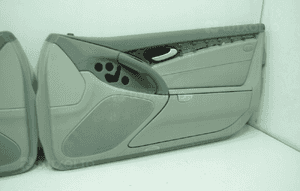 TAPICERKA LEWA PRAWA KPL 208 Leather - Gray MERCEDES SL R230 EUROPA 4