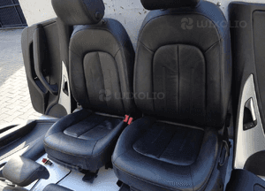 Fotele siedzenia skóra audi A6 C7 sedan 7