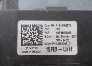 Skrzynka moduł sterownik sam mercedes ml W164 A1645403572 6