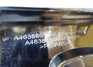 ZAŚLEPKA HAKA PRZÓD MERCEDES G-KLASA A4638851102 nowa LLU w463 6