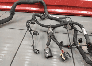 JAGUAR XF X250 3.0D WIĄZKA PRZEWODÓW INSTALACJA SILNIKA KABLE ORYGINAŁ 3