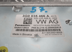 WZMACNIACZ AUDIO AMPLIFIER VW SKODA 3G0035466A 8