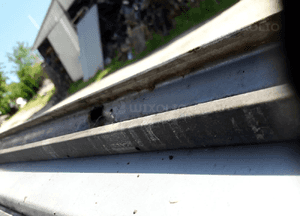 Mazda 323f ba 94-98  Drzwi prawe przednie przód szyba w kolor 3