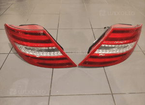 Mercedes c-klasa W204 lift lampa led lewy tył tylna lewa europa oryginalna 1