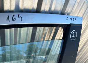MERCEDES GL ML 164 drzwi prawe lewe przód listwa chrom zamek lakier 775  723 12