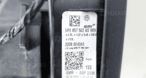 Lusterko prawe vw golf viii 8 5H 133 pin 5H1857502AS 6