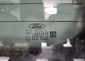 Ford transit connect MK2 13-21 szyba drzwi tył tylna lewa 2
