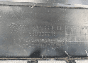 Vw golf 7 5G0 lift zderzak przedni 6