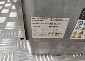 MERCEDES W206 ROZRUCHOWY A0009828317 AKUMULATOR BATERIA 12