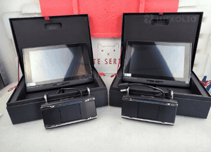 Audi OE Zestaw 2 TABLETy 2 UCHWYTy ENTERTAINMENT RSE III 4M0051700F 1