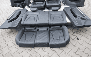 FOTELE SIEDZENIA SKÓRA MANUAL AUDI A5 8T B8 COUPE 2
