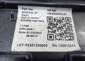 BMW 3 G20 G21 LIFT LCI 22-24 M-PAKIET Zderzak przód 8085444 11