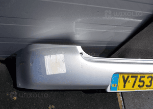 ZDERZAK TYŁ TOYOTA YARIS 2002 (8RO)  SREBRNY 2