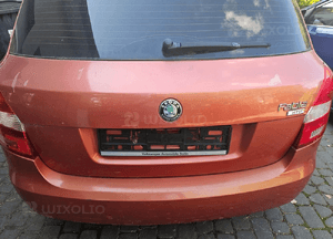 Skoda Fabia II 2 klapa bagażnika szyba tył  9771 2