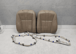 Jaguar xj xjl X351 fotel oparcie poszycie skóra kurtyna airbag poduszka powietrzna lewa prawa przód przednia komplet oryginał 2