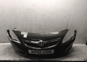ZDERZAK PRZÓD PRZEDNI OPEL ASTRA J IV HALOGENY Z177 szary 1