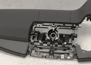 Range rover v 5 L460 sport L461 deska konsola kokpit skóra kaszmir poduszka powietrzna airbag pasażera oryginał 4