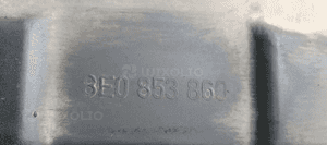 Listwa nakładka progowa prawa Audi A4 B6 8E0853860 6