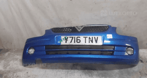 Zderzak przód przedni do opel agila a halogeny niebieski Z291 1