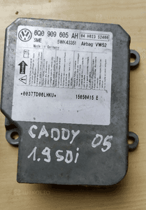 VW CADDY  moduł sensor poduszek airbag   6Q0909605AH