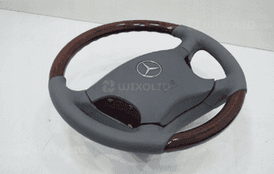 Kierownica skora airbag drewno mercedes cl W215 9