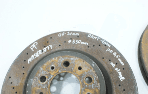 Tarcze przod kpl maserati 3200GT 98-02 5