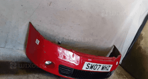$ ZDERZAK PRZÓD PRZEDNI DO SKODA OCTAVIA II 2 VRS RS + HALOGENY CZERWONY 8180 4