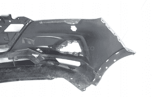 Zderzak przód przedni nissan qashqai J11 ii lift 11