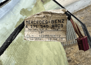 Mercedes slk 171  szyba przednia przód tel 694 655 555 8