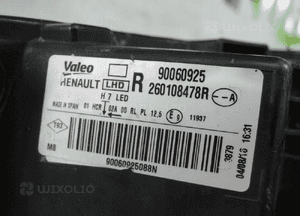 Renault megane iv 4 soczewka led lampa przednia prawa 8