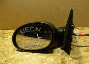 Lusterko elektryczne lewe chrysler neon ii 7 pin oryginal czarny mat 2