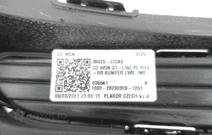 Kia ceed iii lift 2021- gt-line kombi dyfuzor spoiler zderzaka tył tylny 8