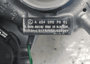 Mercedes W206 W213 W254 W205 2.0 cdi diesel turbina turbo turbosprężarka oryginał nowa 4
