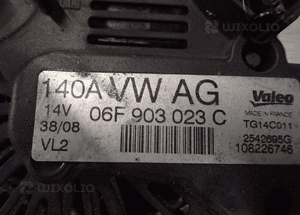 ALTERNATOR VW TIGUAN 2.0 TDI CBA 06F903023C 4