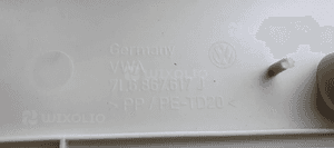 Osłona listwa podsufitki bagażnika VW Touareg 7L6867617J 5