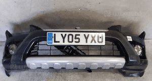 Zderzak przód przedni honda cr-v ii spryskiwace lamp xenon halogeny B92P czarny 1