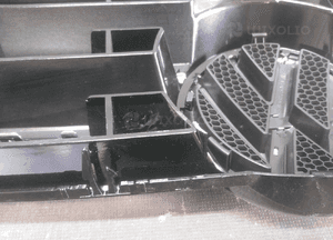 Atrapa grill vw T5 lift 7E5853651 4