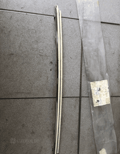 Listwa srodkowa zderzaka przod chrom E39 lift 2