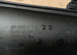 Przewód wąż rura intercoolera Peugeot 308 T7 1.6 THP 9680617780 9656202380 8