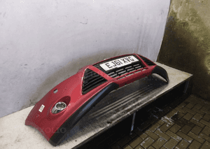 Zderzak przód przedni ford focus MK.3 3 iii titanium ub bordo bordowy pdc czujniki spryskiwacze lamp xenon halogeny 5