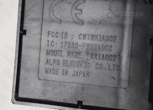 MODUŁ IMMOBILIZERA NISSAN JUKE CWTWK1A002 1788D-FWK1A002 + PRZYCISK START-STOP 3