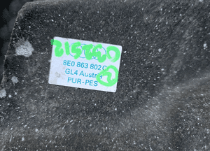 Oslona Termiczna 8E0863801D 8E0863802C Wygluszenie Wyciszenie Komory Silnika Sciana Grodz Audi A4 B6 B7 19