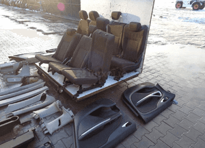 Fotele siedzenia wnętrze opel zafira c 7 osób 8