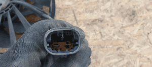Wentylator chłodnicy wiatrak Citroen C5 I 9635494380 4