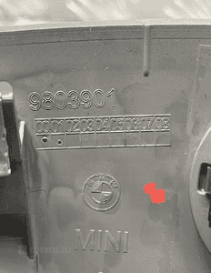 MINI R60 DEKOR LISTWA OZDOBNA 9803901 3422211 9