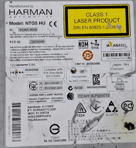 Mercedes-Benz S W222 Radio Nawigacja Multimedia NTG5 HARMAN A2179002201 3