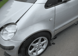 Błotnik przód przedni lewy mercedes a-klasa W168 761 1997- 2