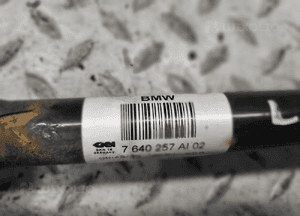 PÓŁOŚ lewy tył tylna 7640257 BMW F34 GT 3,0D 335D 5